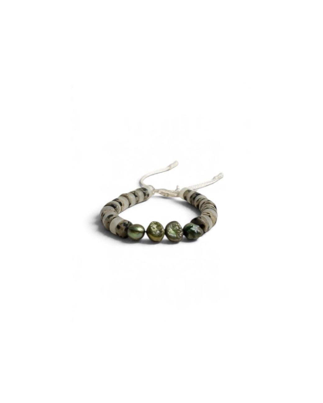 Skinny Mutt Green Hour Bracelet