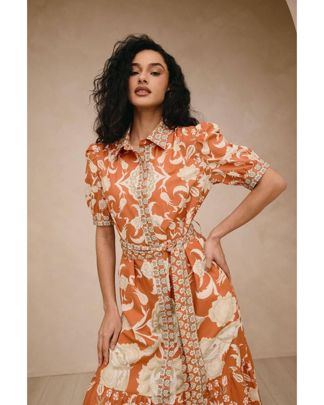 Raishma Metallic Linda Dress