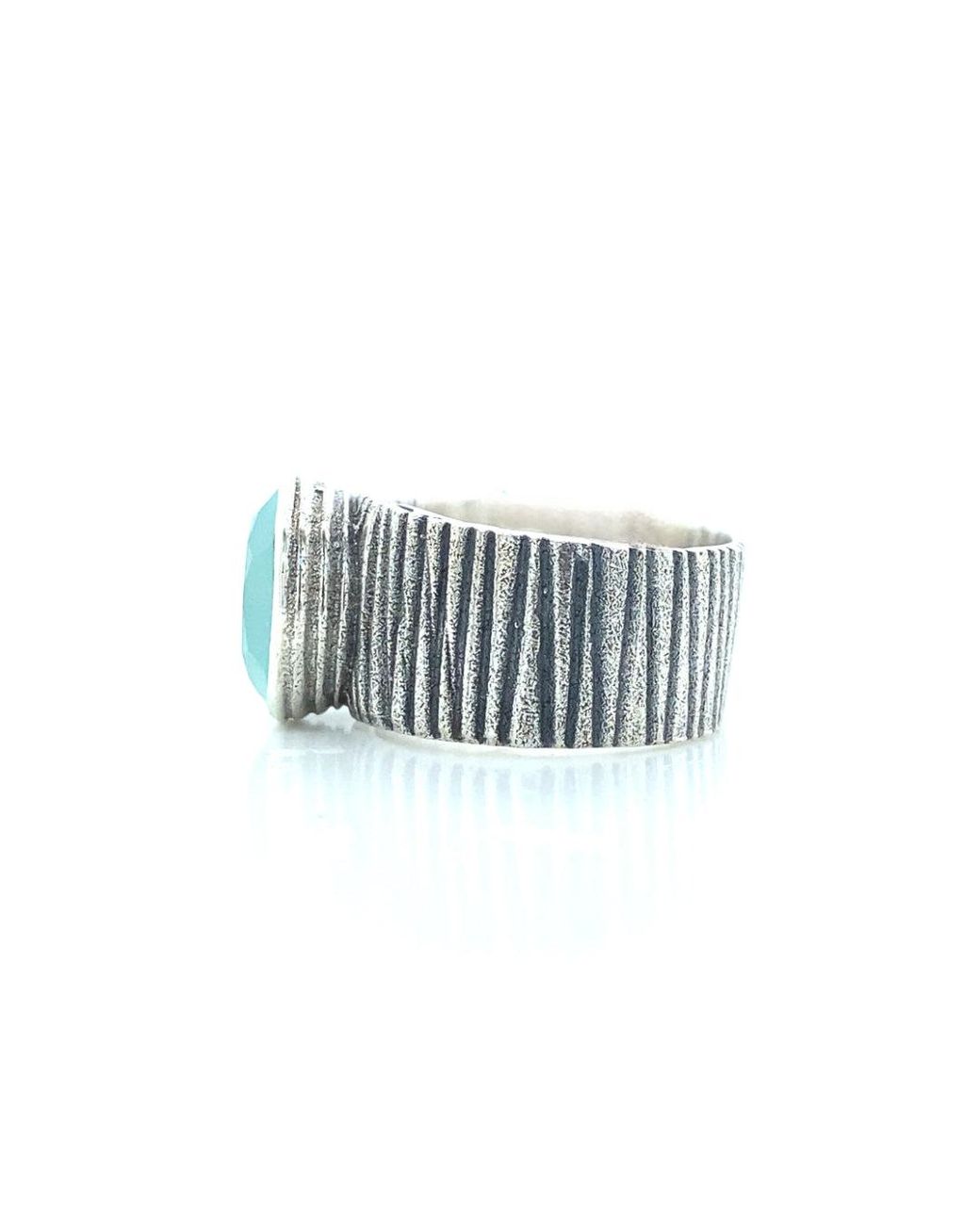 GEM BAZAAR Blue Aqua Stripe