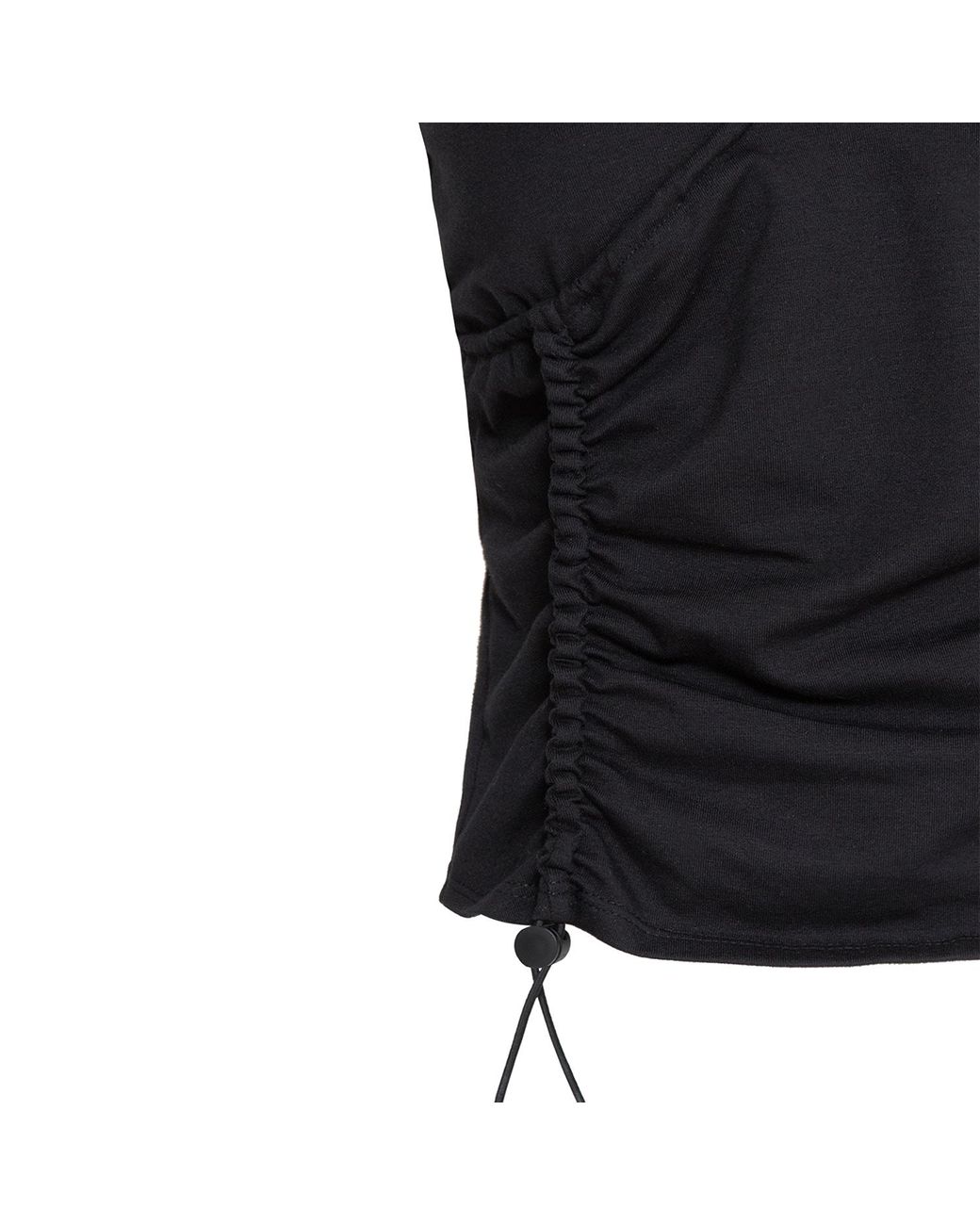 Audrey Vallens Black Spades Two Gathered Seam Bustier