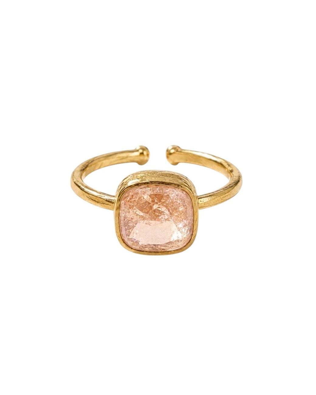 La Pluie Jewellery Metallic Nyx Ring Peach