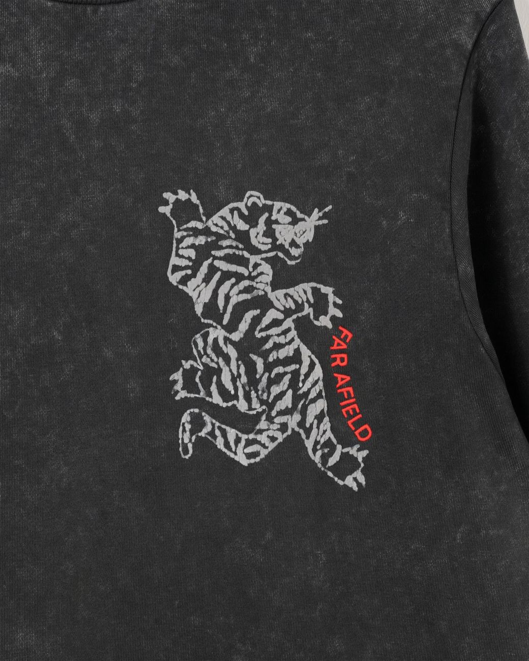 Far Afield Black Pate Bagh Sweatshirt for men