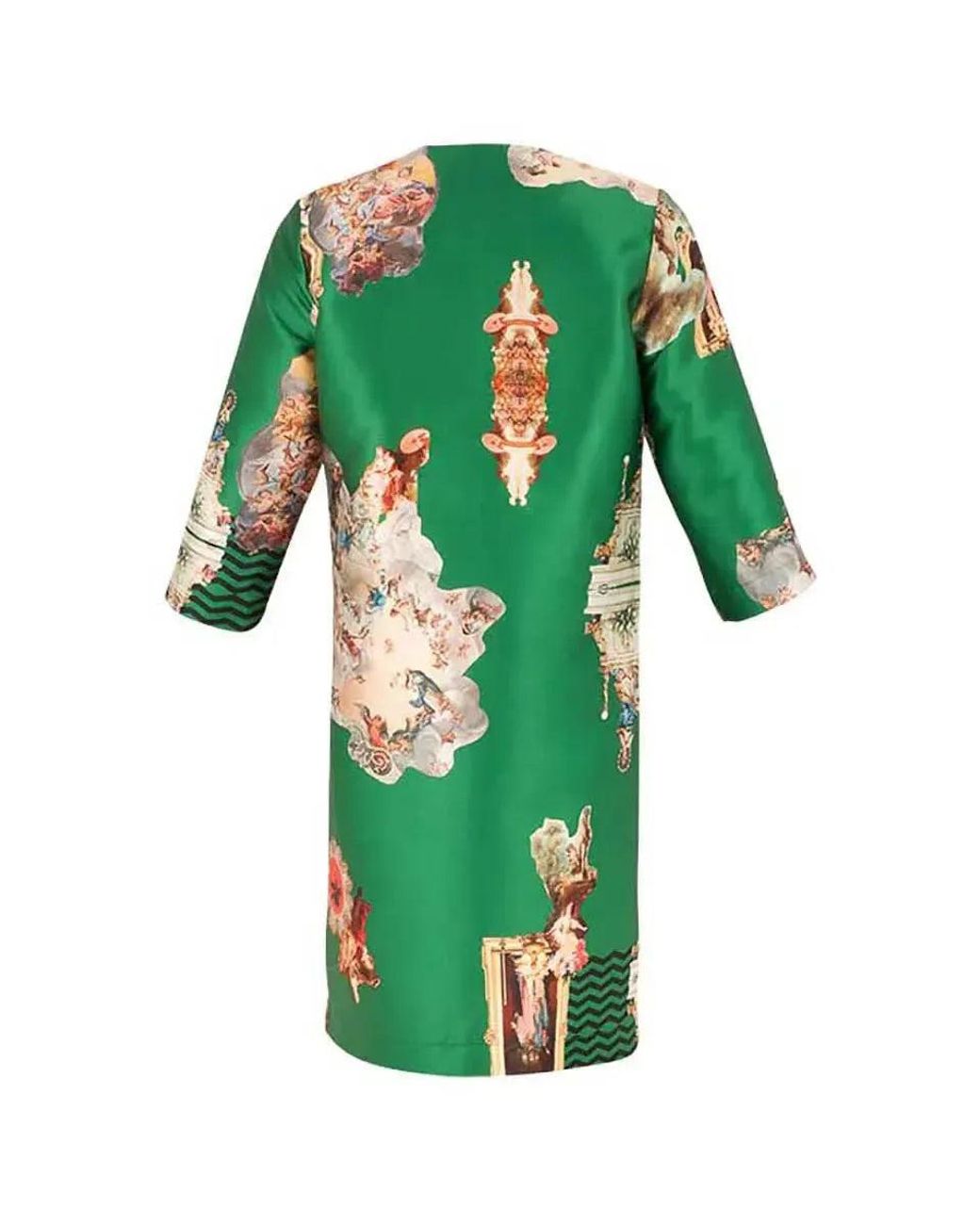 Maxjenny Green Tailored Coat