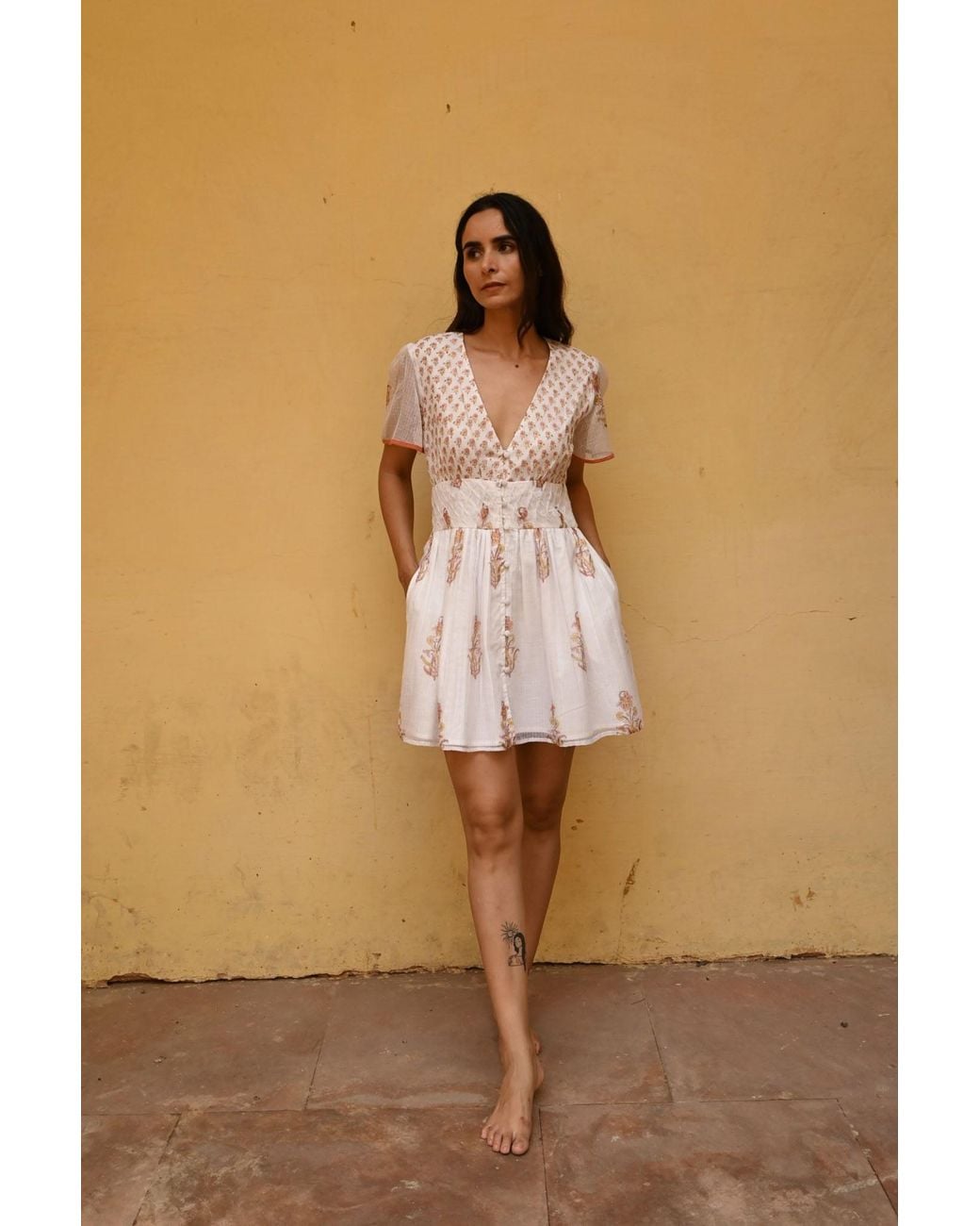 Liminal White Lily Dress