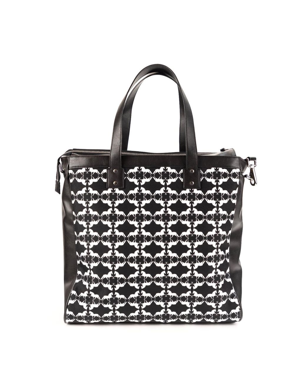 FORZA CAVALLO Black Mirror Horse Tote Small