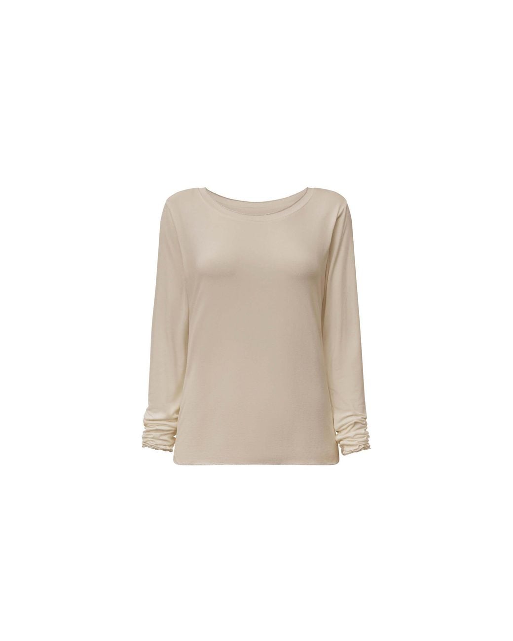 James Lakeland Natural Long Sleeve Top
