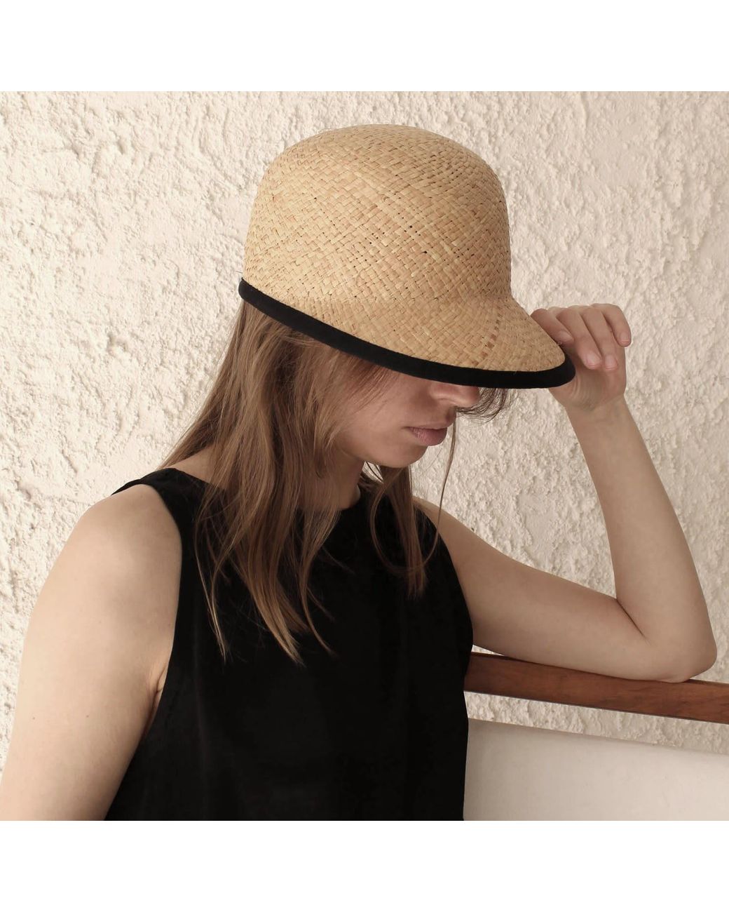 Women's Neutrals Summer Straw Cap | Large | Justine Hats