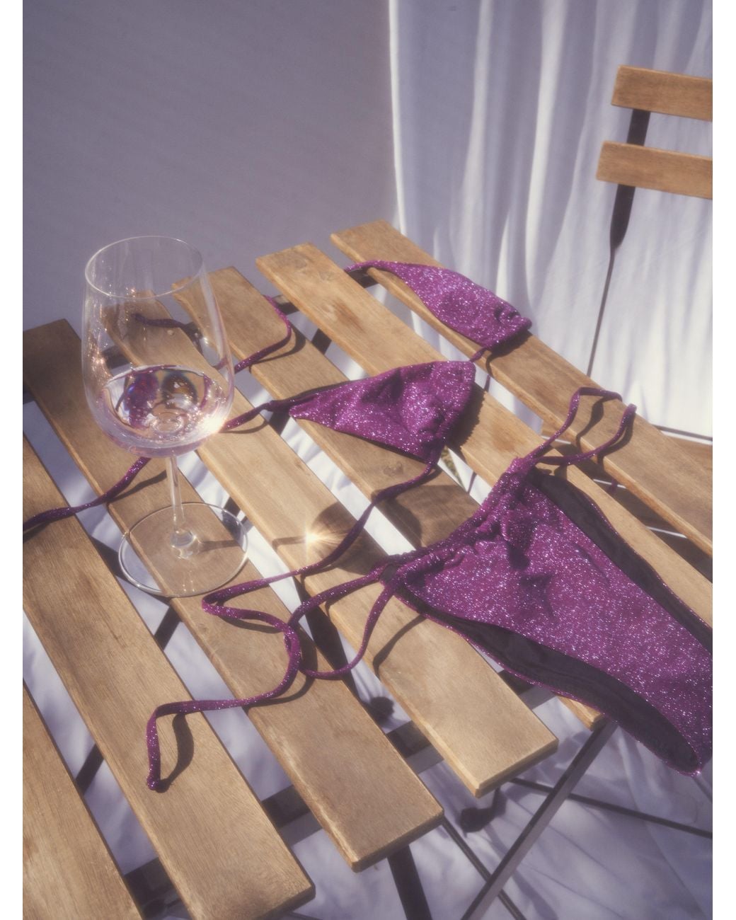 Dear Lover Pink Amethyst Bikini Set