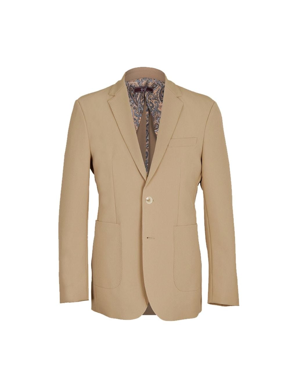 DAVID WEJ Natural Neutrals Ashford Relaxed Single Breasted Blazer for men