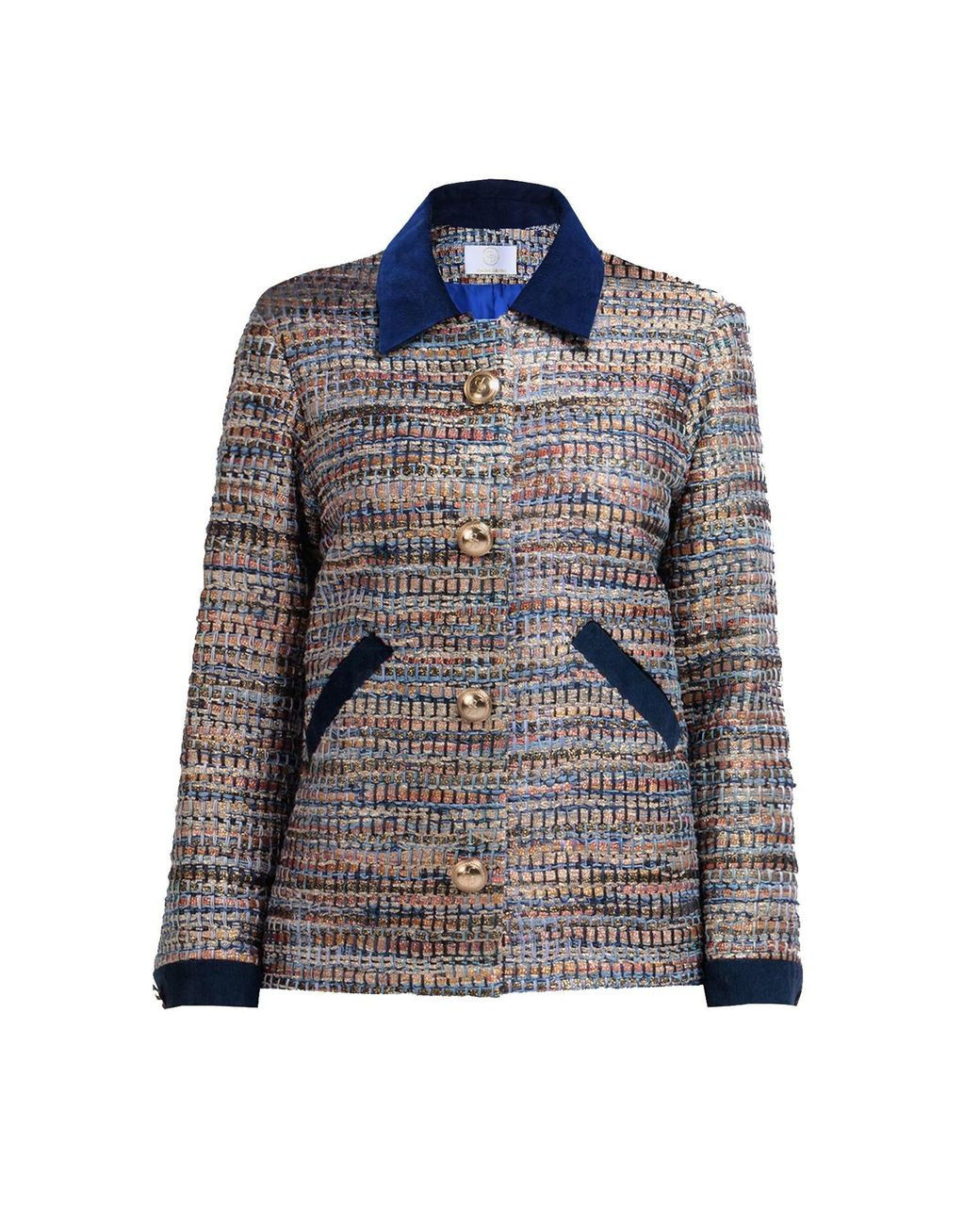GeeGee Collection Blue Daphne Coat
