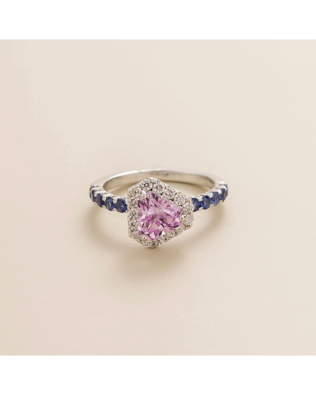 Juvetti Pink Diana Ring
