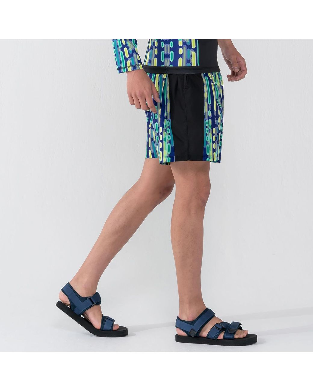 Kapture Green Future Dive Shorts for men