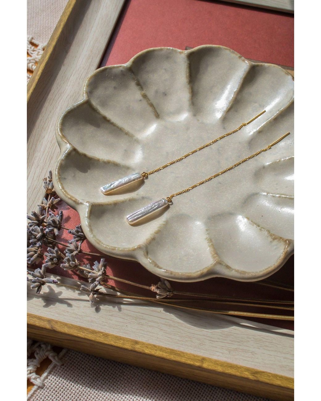 Katy Faye Metallic Ella Earrings