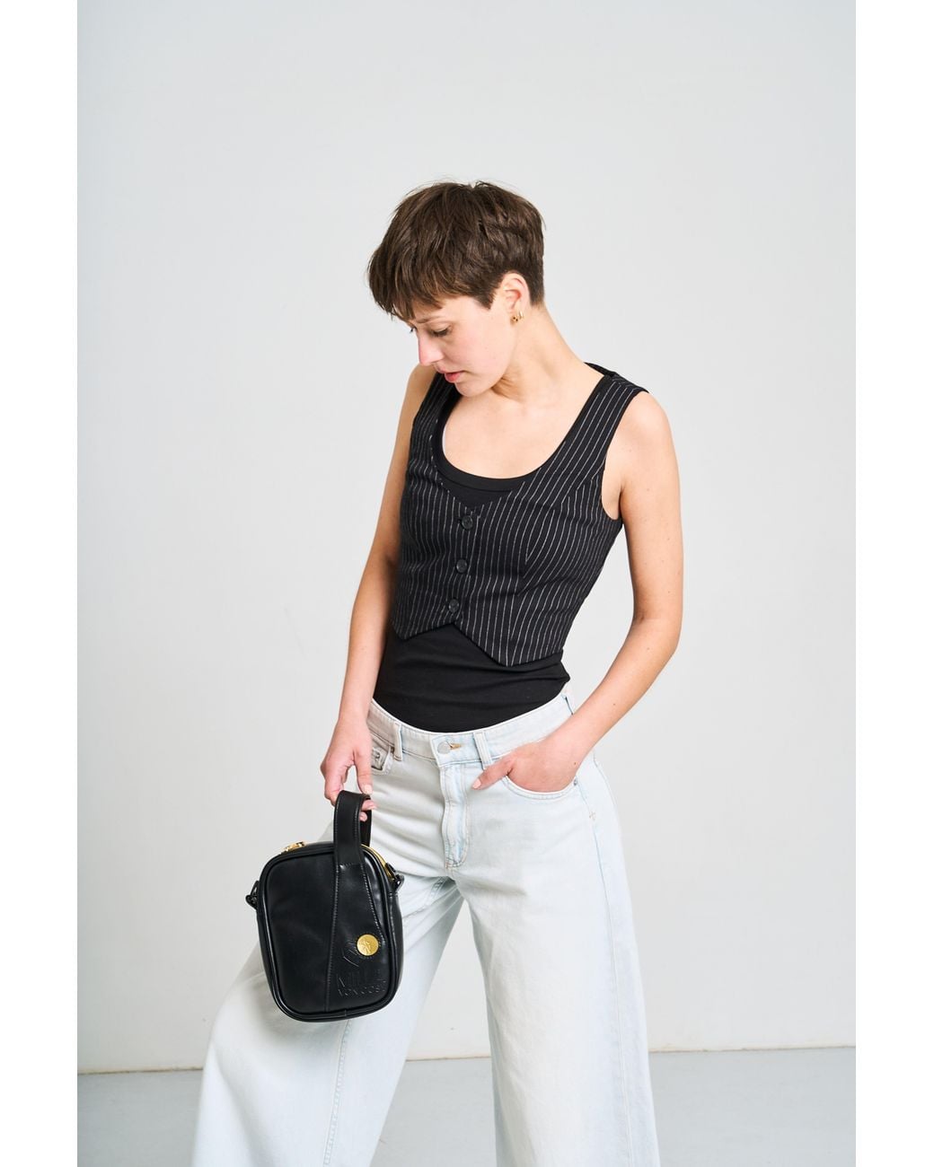 Milla Von Cosy Black Crossbody Bag Flex