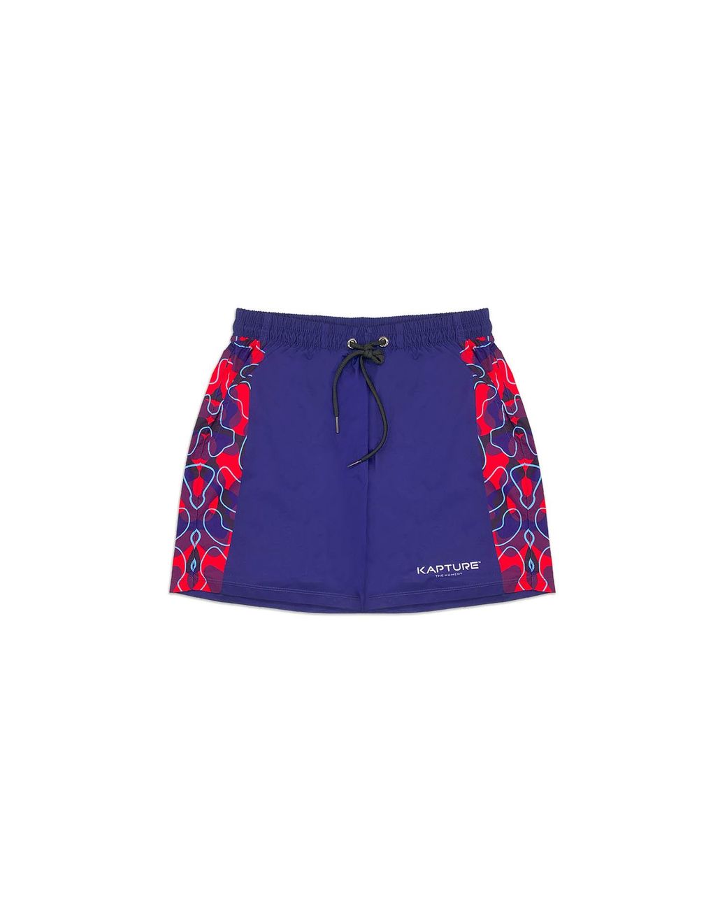 Kapture Purple Neo City Camo Shorts for men