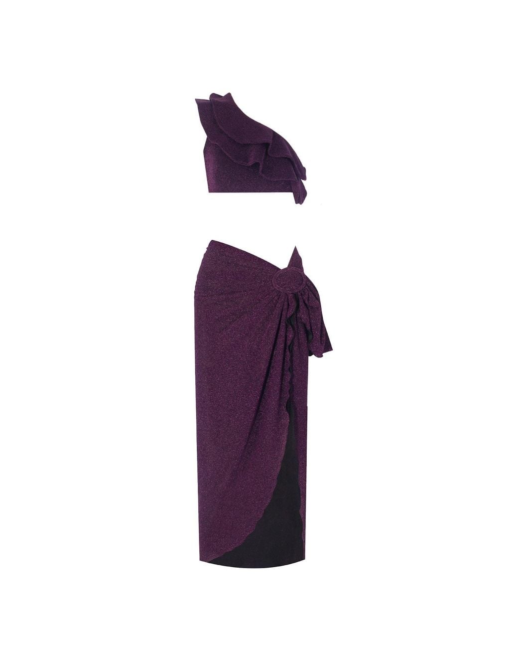 Nur Karaata Purple Cliantha Luna Sparkle Set