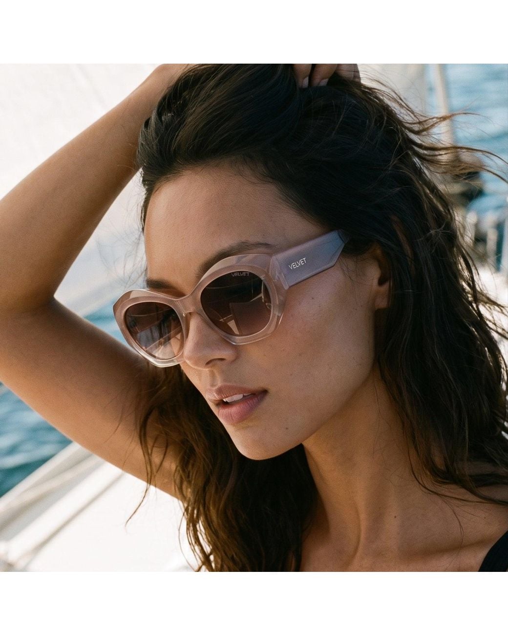 Velvet Eyewear Brown Neutrals Alice