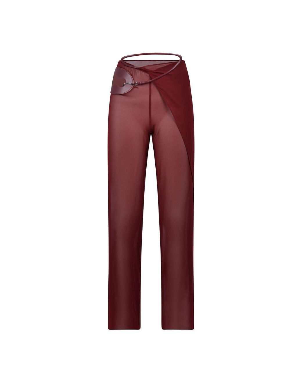 Bianca Resortwear Red Deva Wrap Trousers