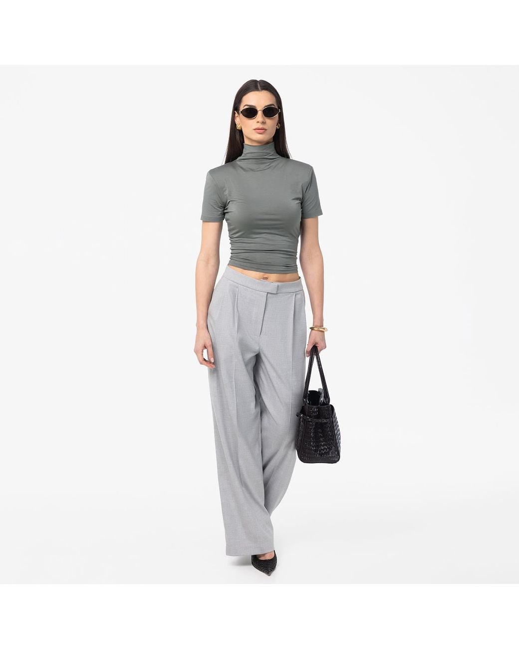 Mandragora Gray Turtleneck Ablo Khaki