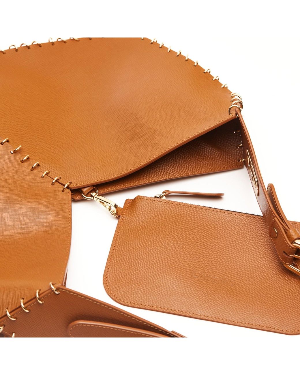Danni Ro Black Virginia Rhombus Bag