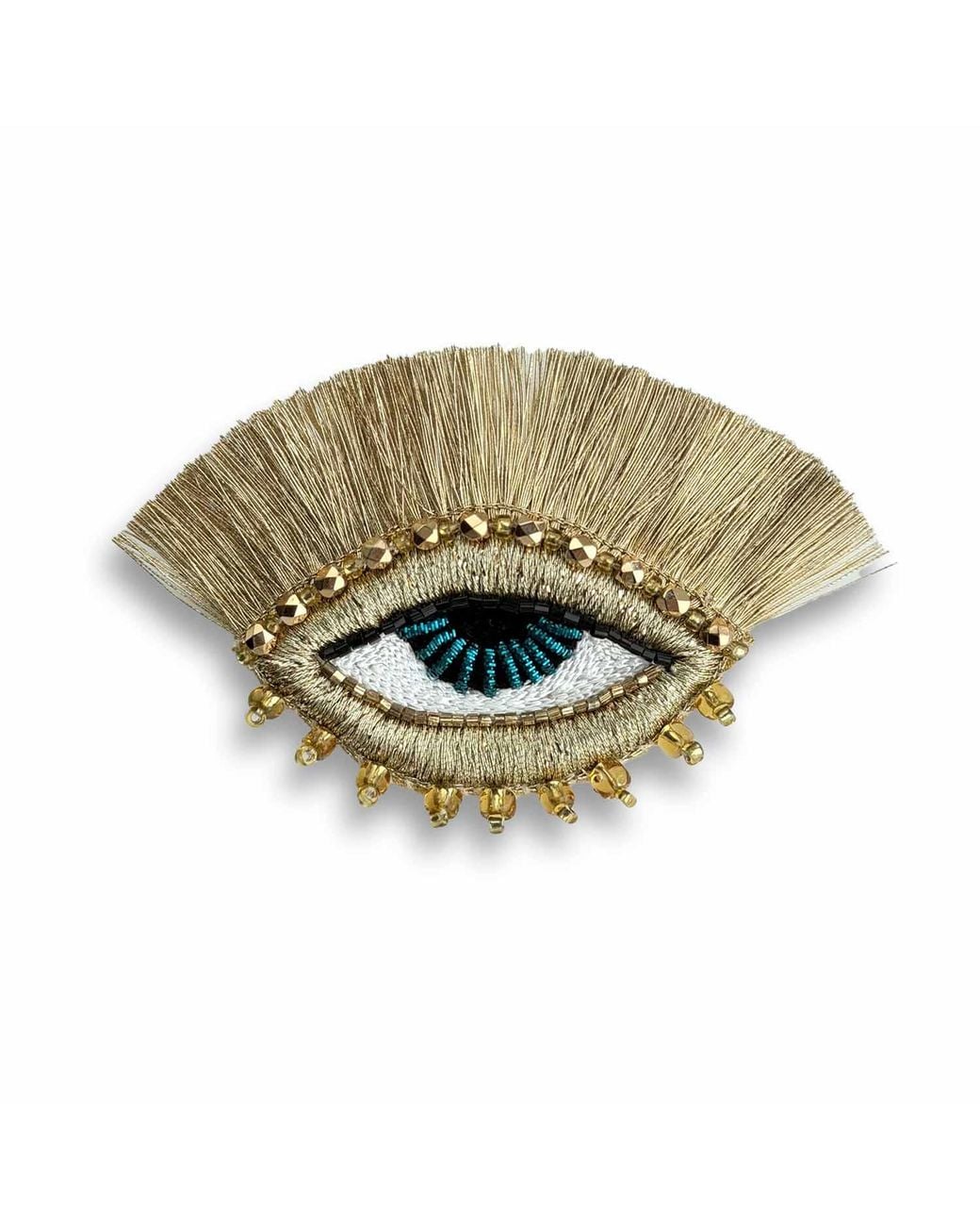 VETKA Green Eye Brooch – Cleopatra's Sight