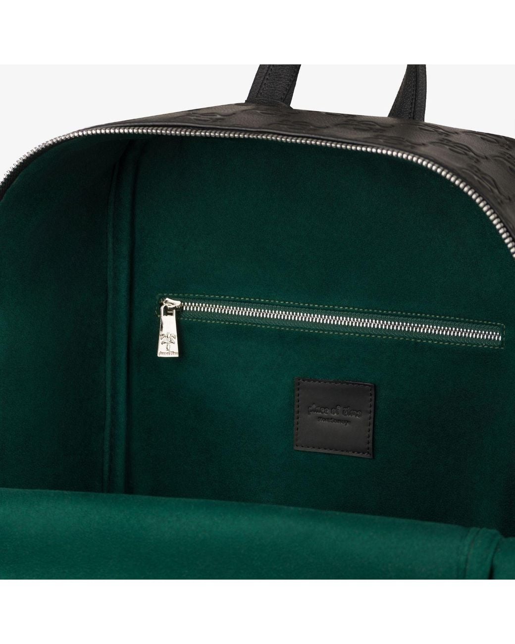 PLACE OF ELMS Black Onyx Monolink Backpack for men