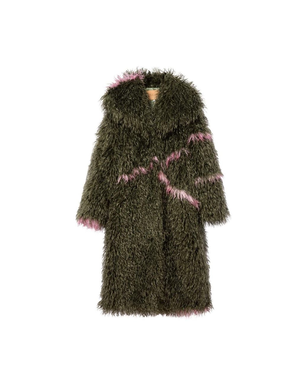 Jakke Green Cascade Coat