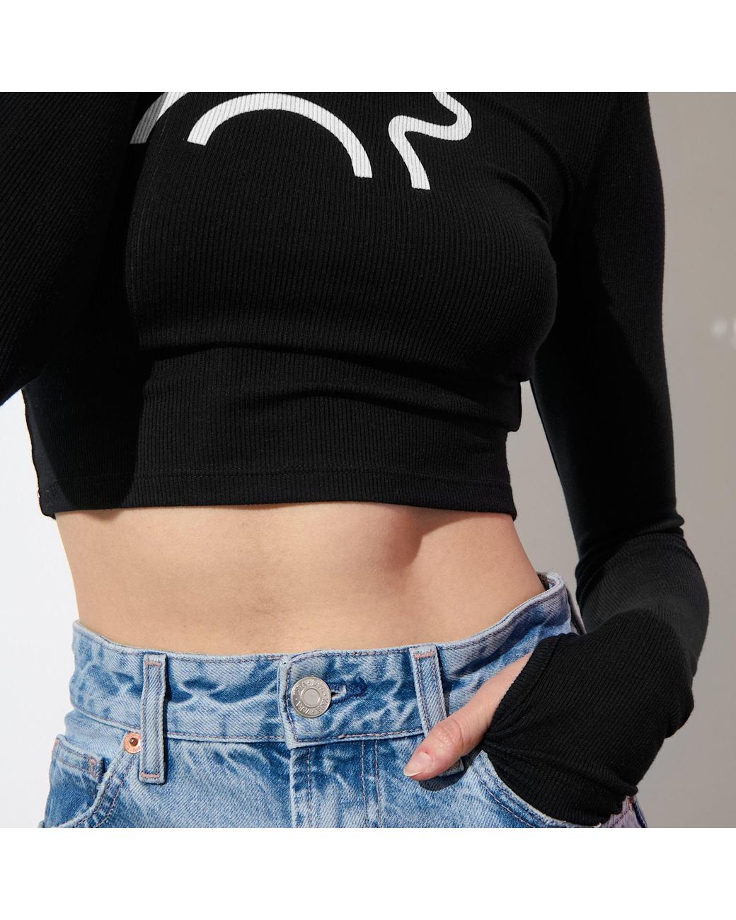 Cloud Haven Blue Long Sleeve Logo Tee