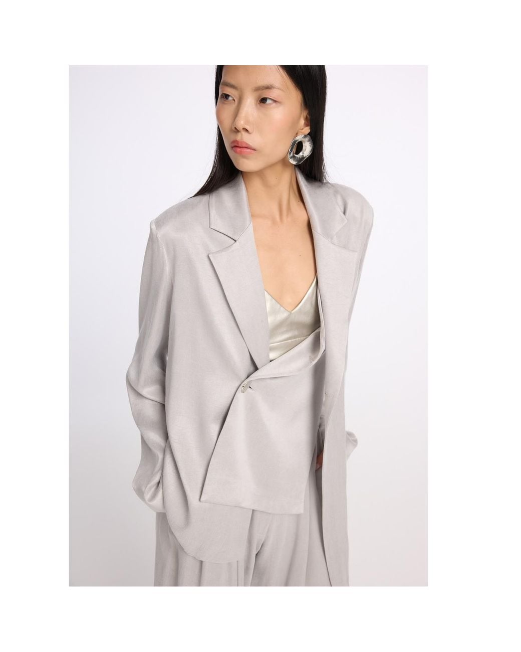 Mirimalist White Multi Connect Blazer
