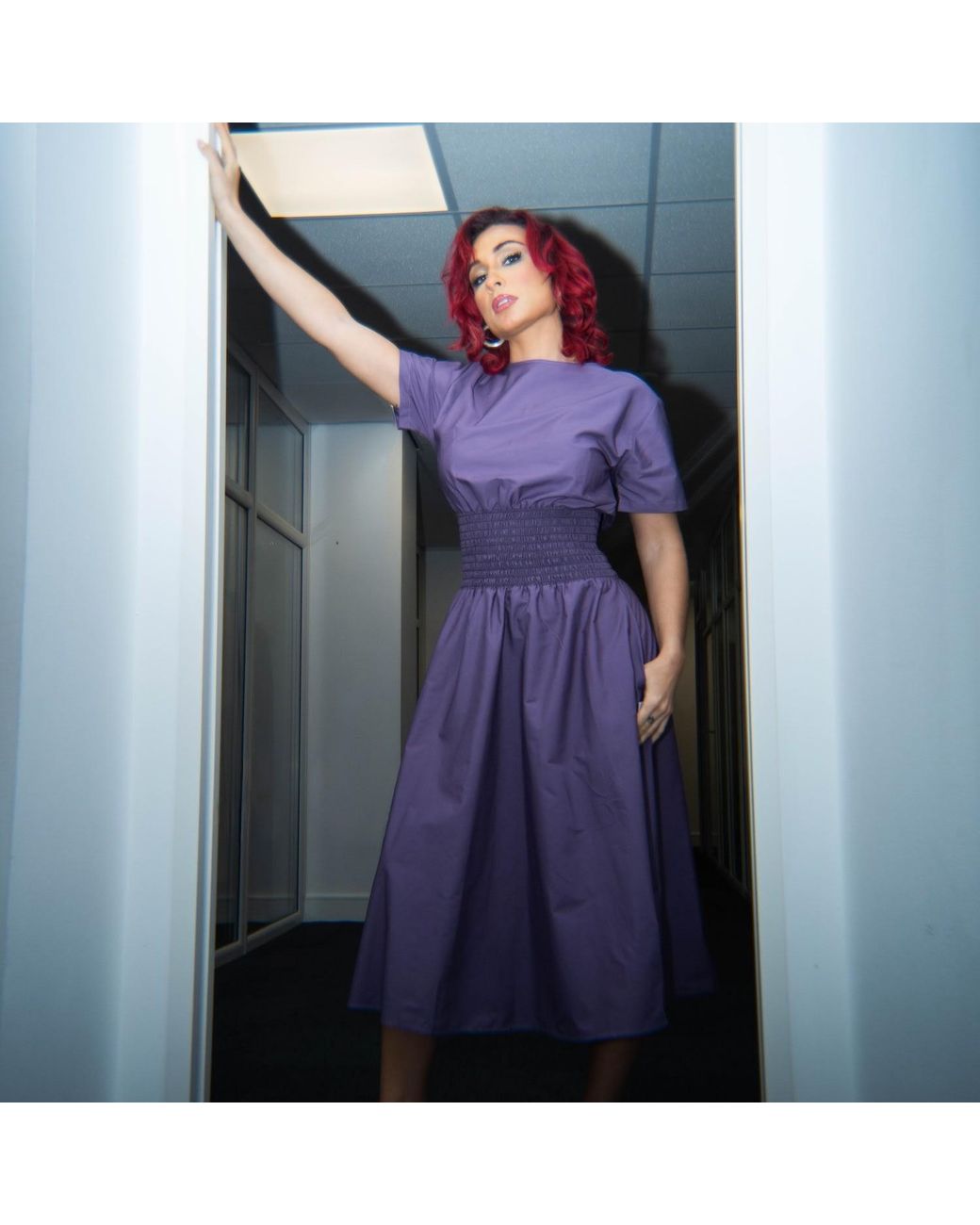 Frock Tales Purple Orchis Dress
