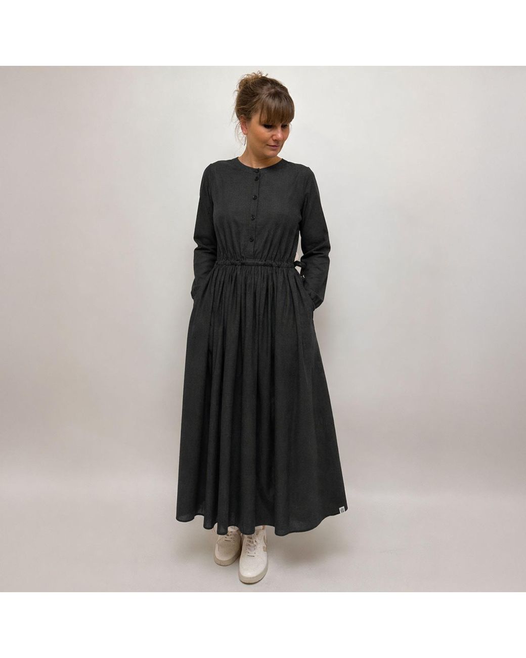 GROBUND Black Agnete Dress