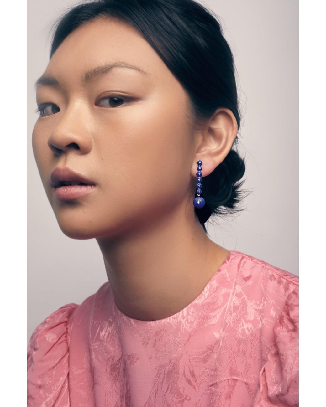 Lavani Jewels Blue Hibiscus Earrings