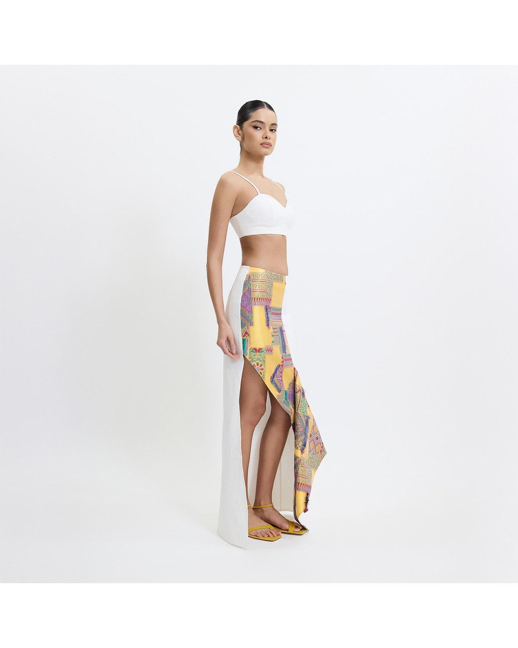 Saint Ones Metallic Calyra Skirt