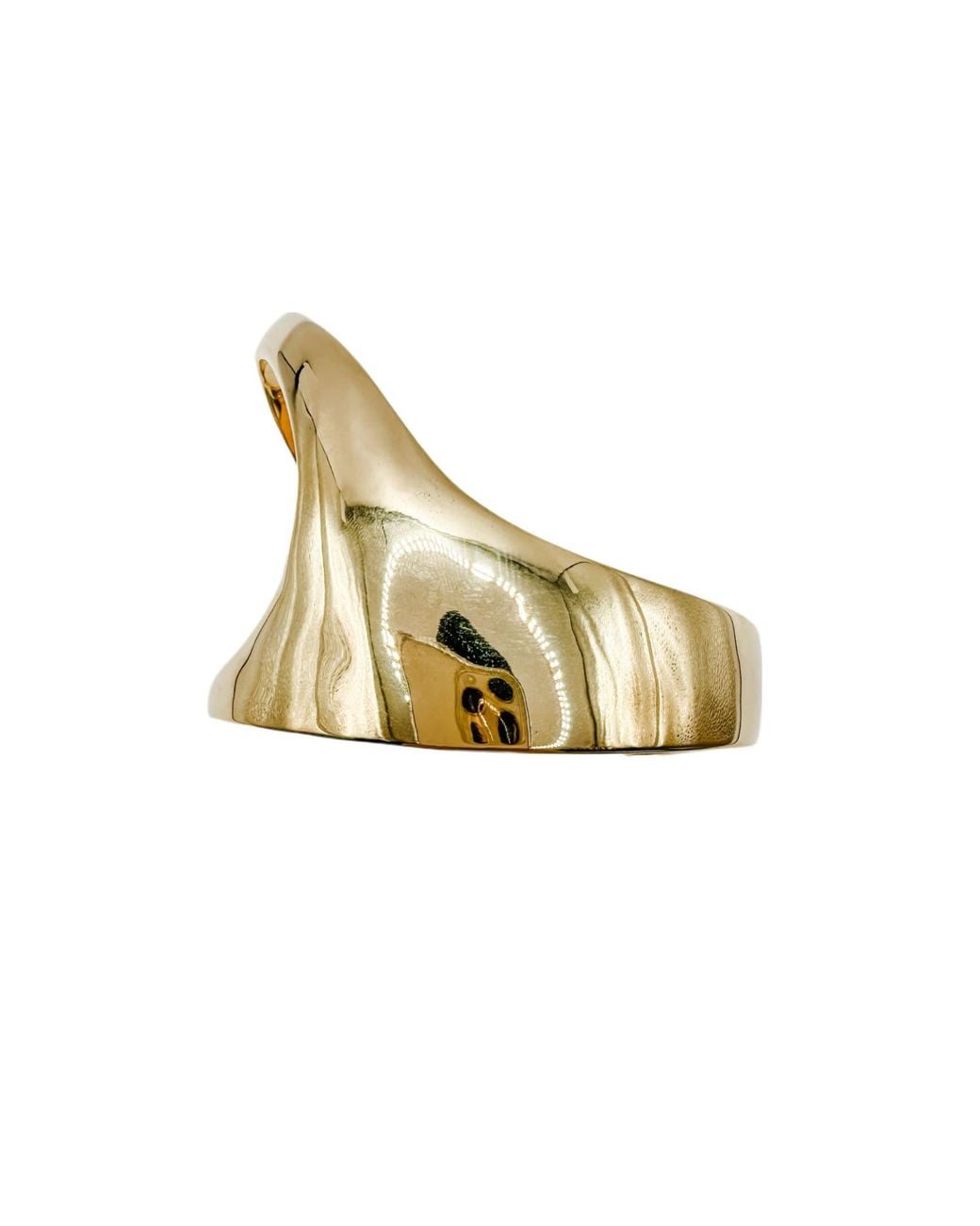 Babaloo Metallic Palm Cuff Bracelet