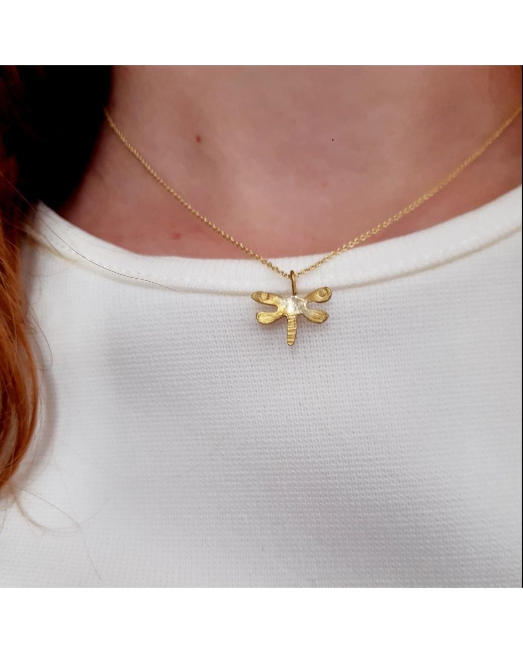 Lily Flo Jewellery Metallic Dragonfly Necklace
