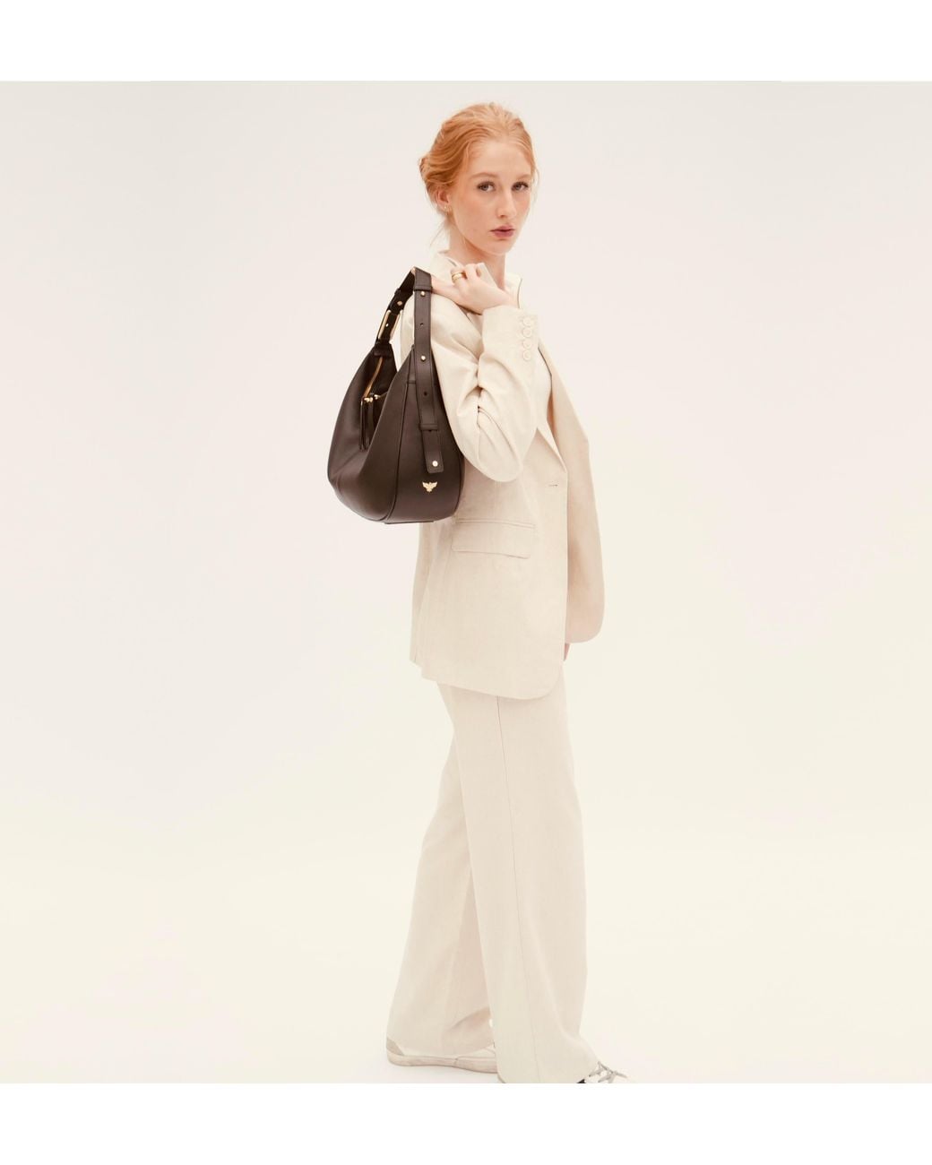 Apatchy London Black The Charlie Leather Bag