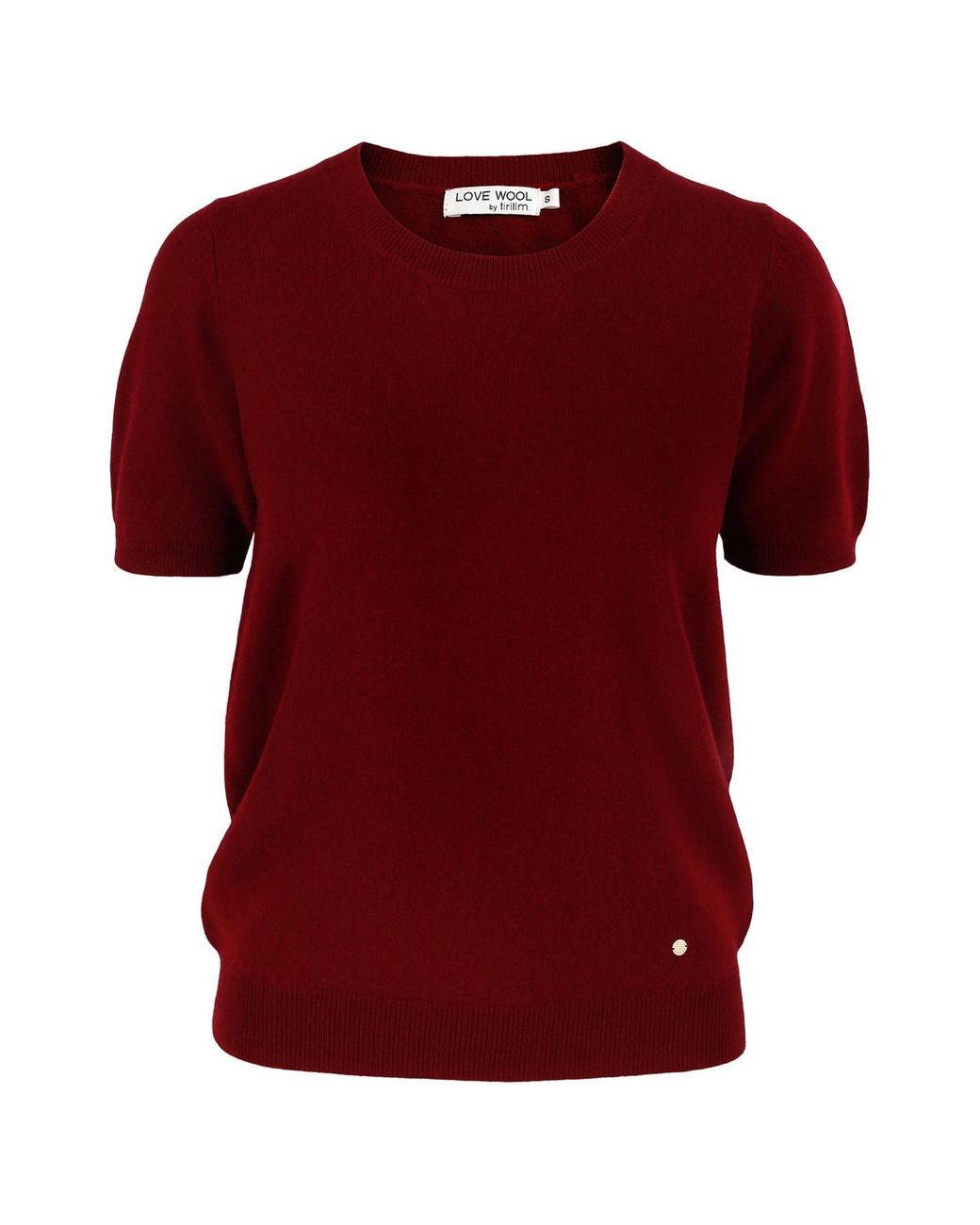 tirillm Red Alina Cashmere T-Shirt