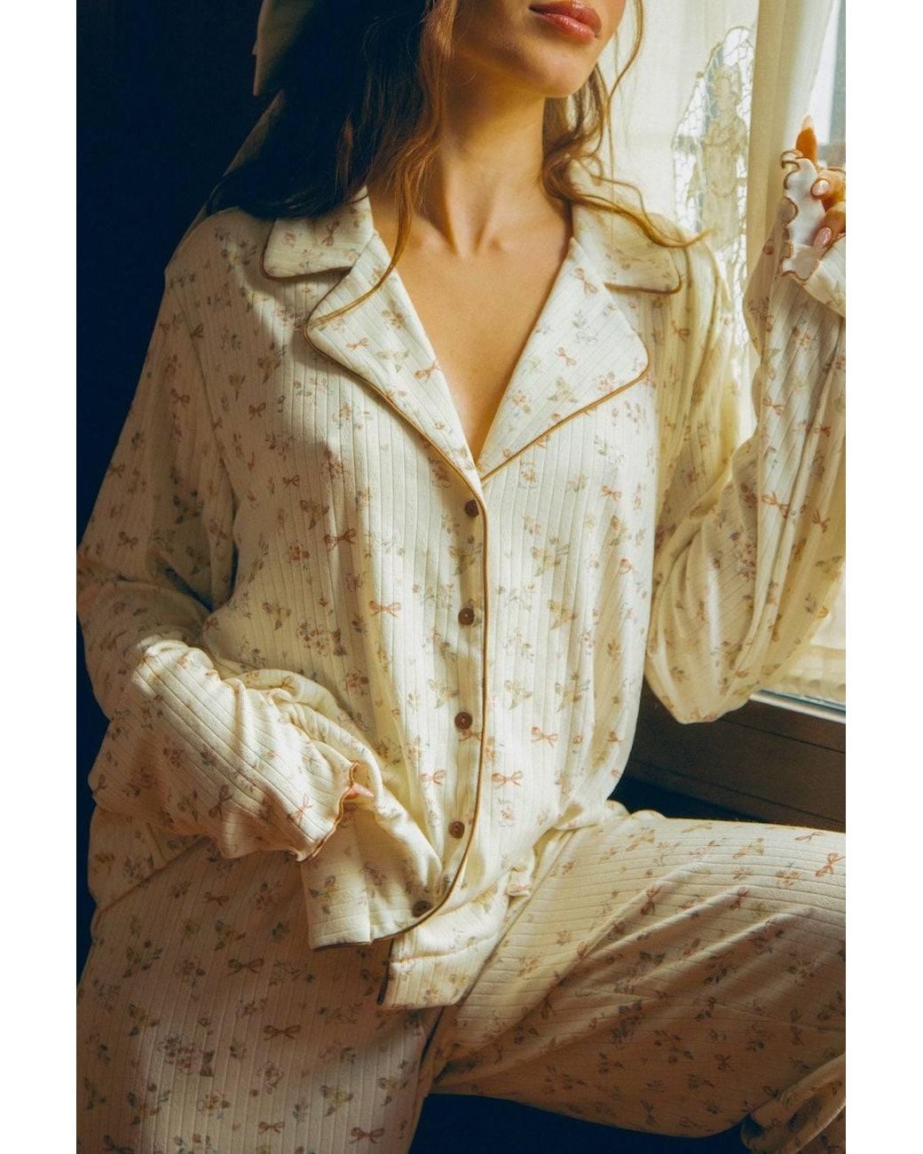 Wild Lovers Natural Freya Pyjama Trousers