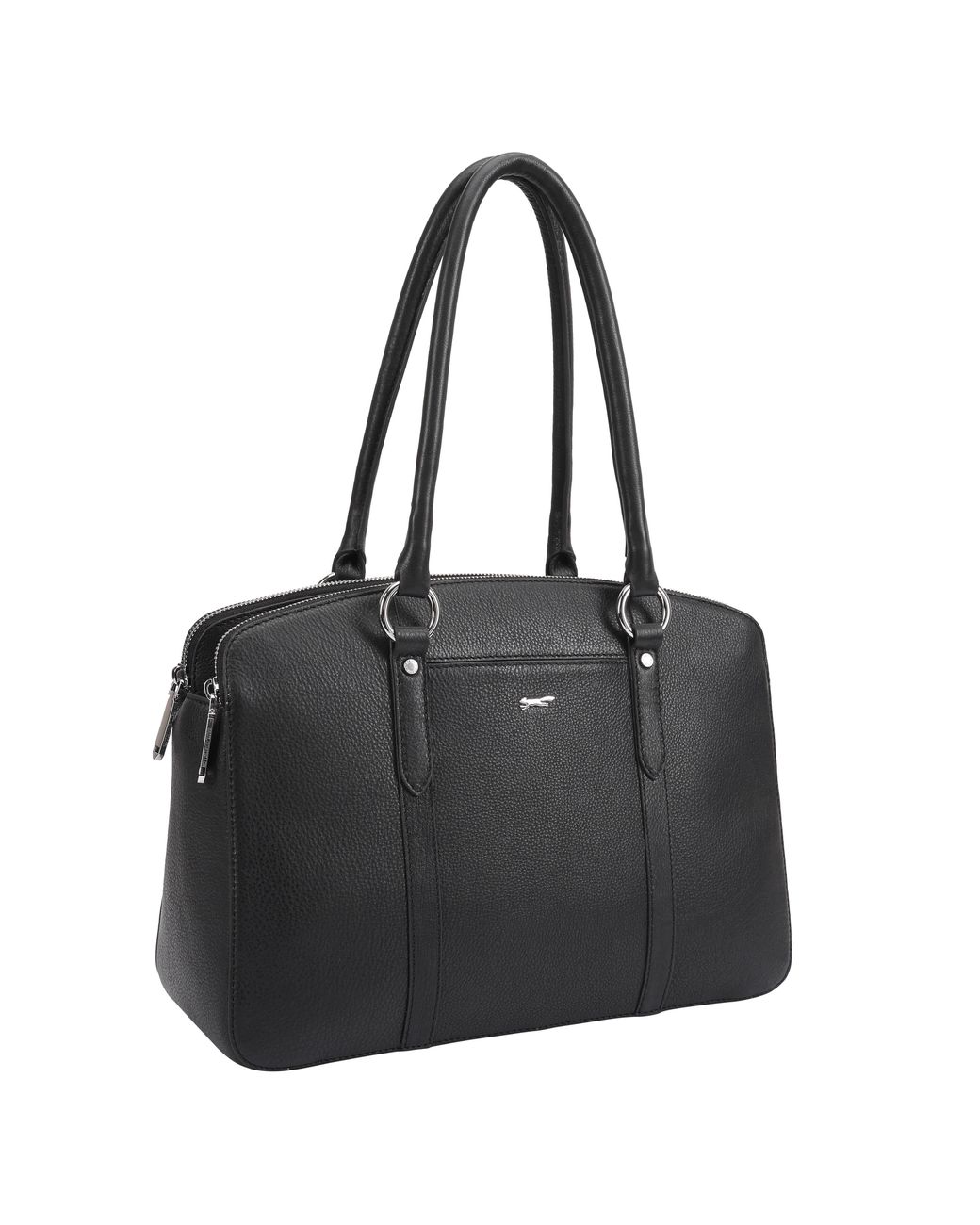 Paul Costelloe Black Laurent Leather Tote