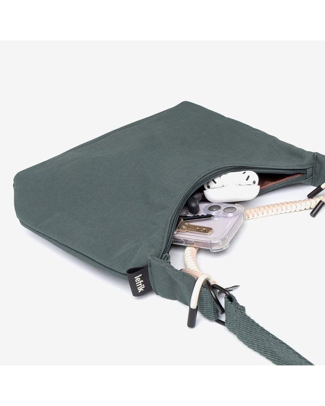 Lefrik Gray Bico Bag Leaf