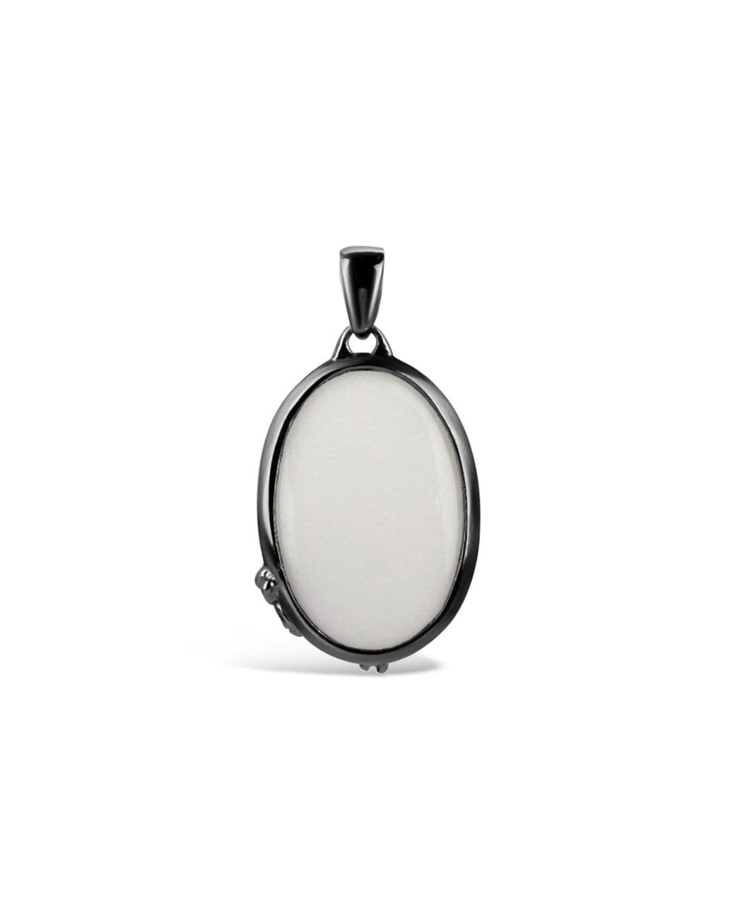 Bellus Domina Black Sterling And Frog Pendant