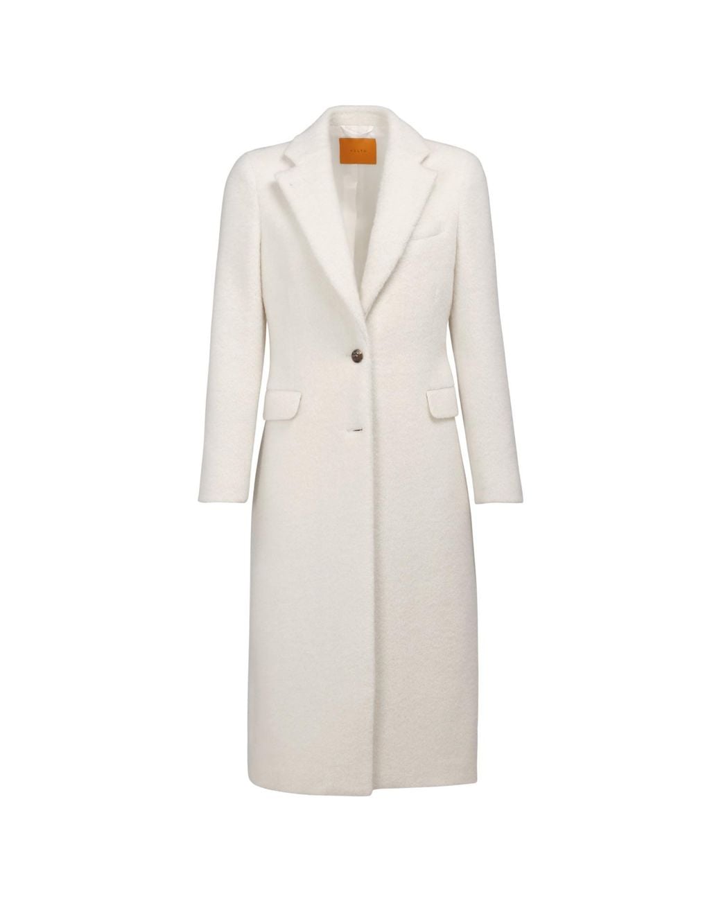Vulto White Limited Edition Alpaca Coat