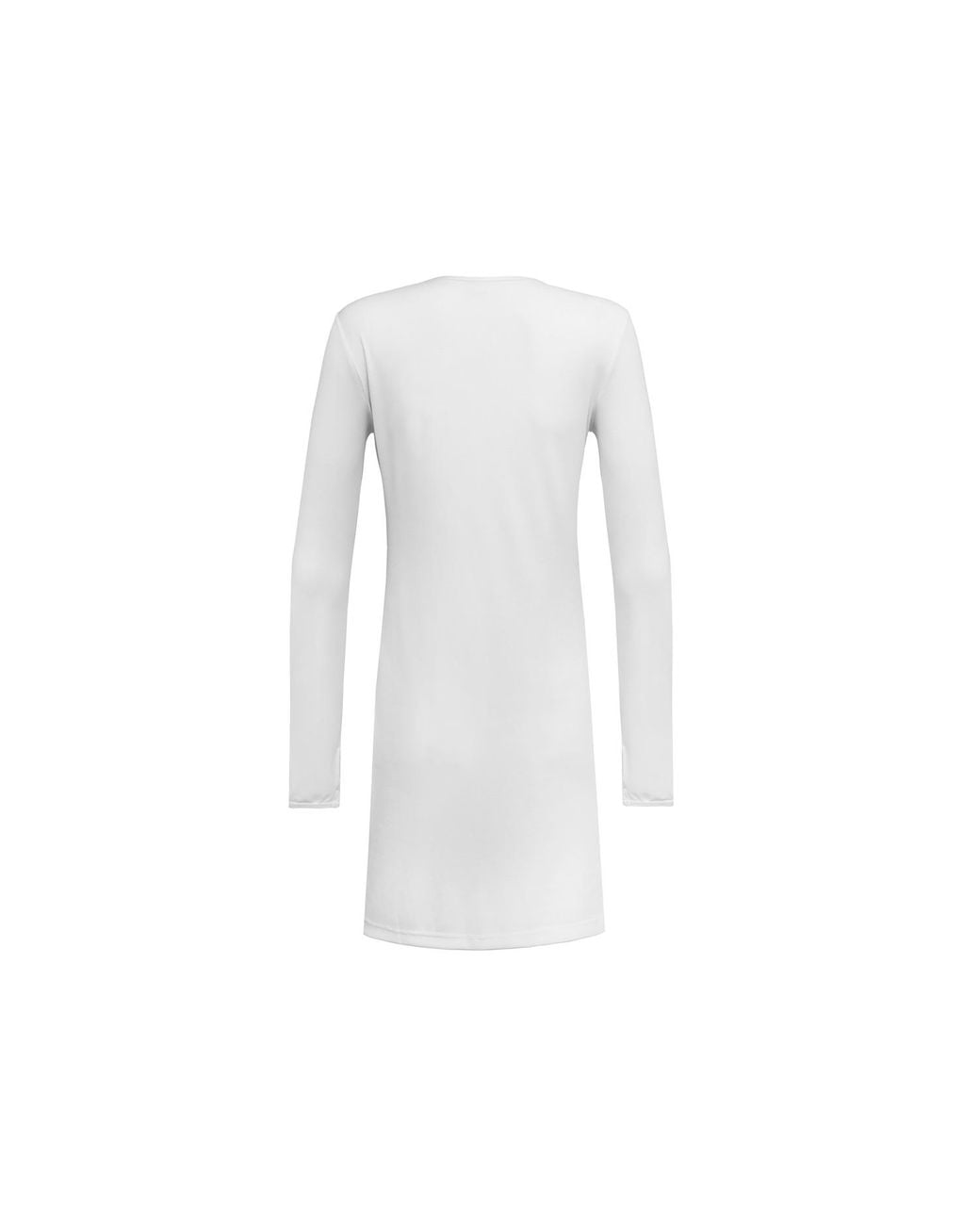 Audrey Vallens White Avlw Rib Dress