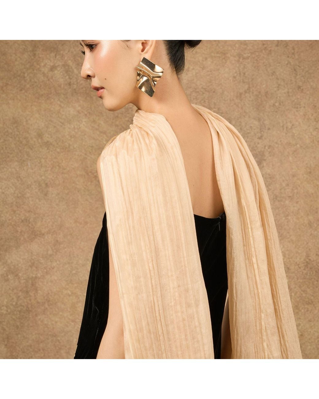 Silk and Bears Natural Neutrals Nude Mulberry Silk Scarf – Wedding & Bridesmaid Shawl