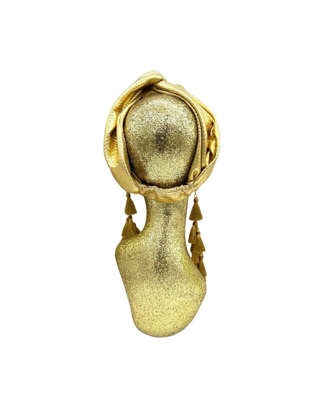Julia Clancey Metallic Zia Chacha Turban Twist Band
