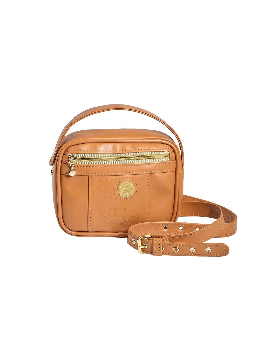 Milla Von Cosy Brown Crossbody Bag Vibe