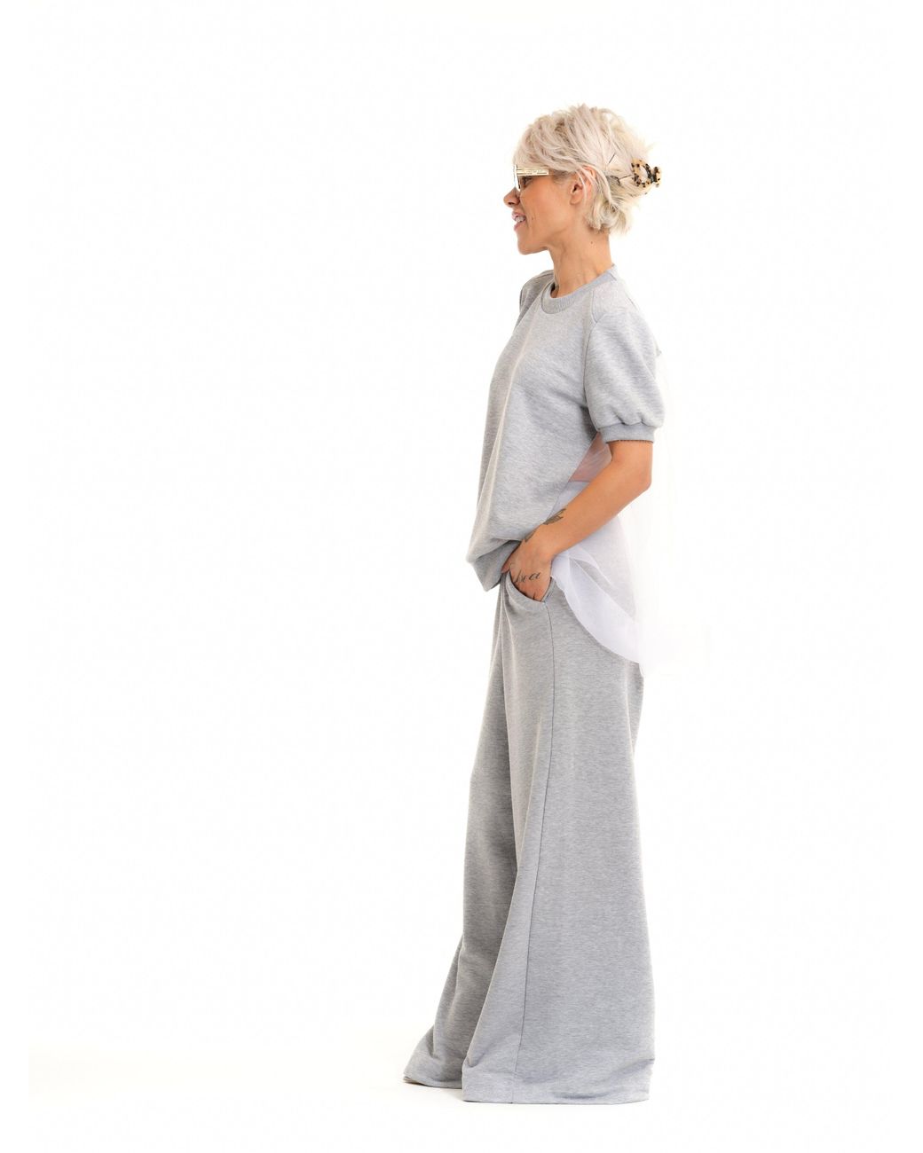 Clothes by Locker Room Gray Sweatsuit Co-Ord Set