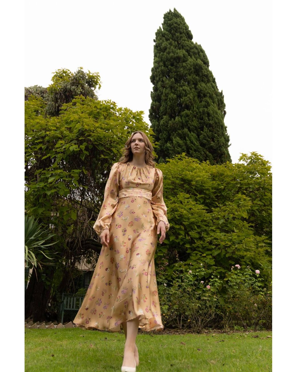 Sofia Tsereteli Pink Royal Sunset Gown