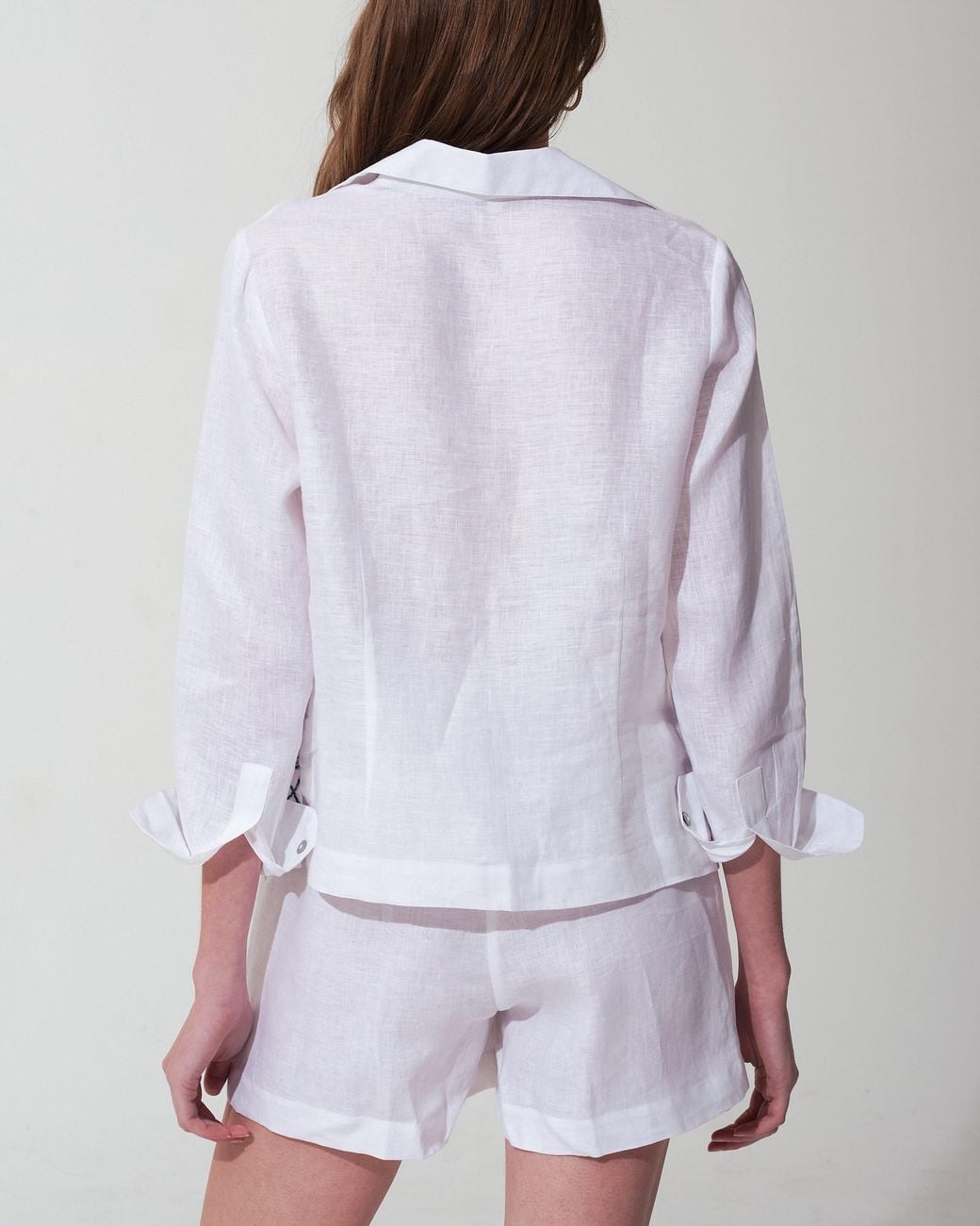 MARICEL White Aura Shorts