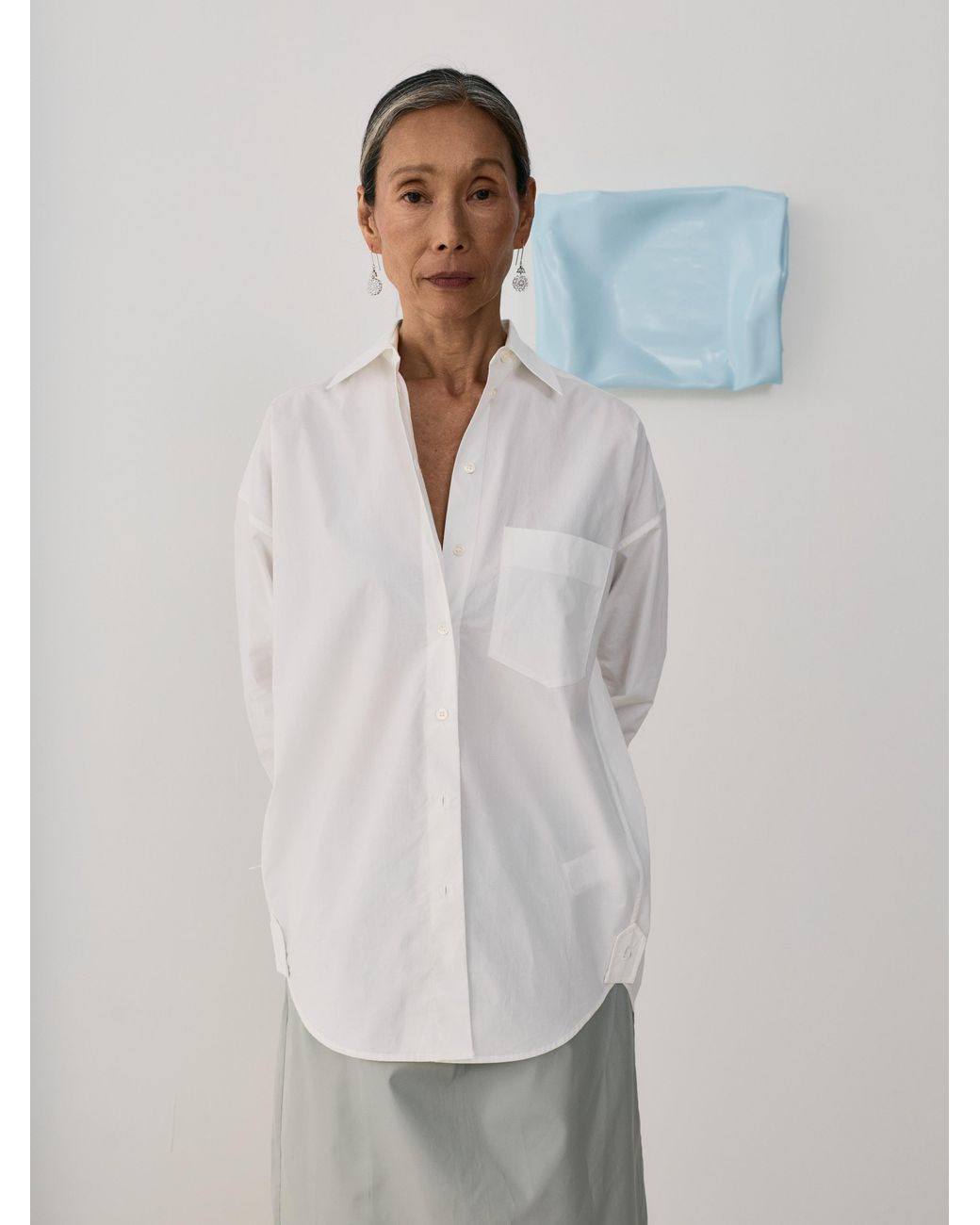 Sita Nevado White Carmina Earrings